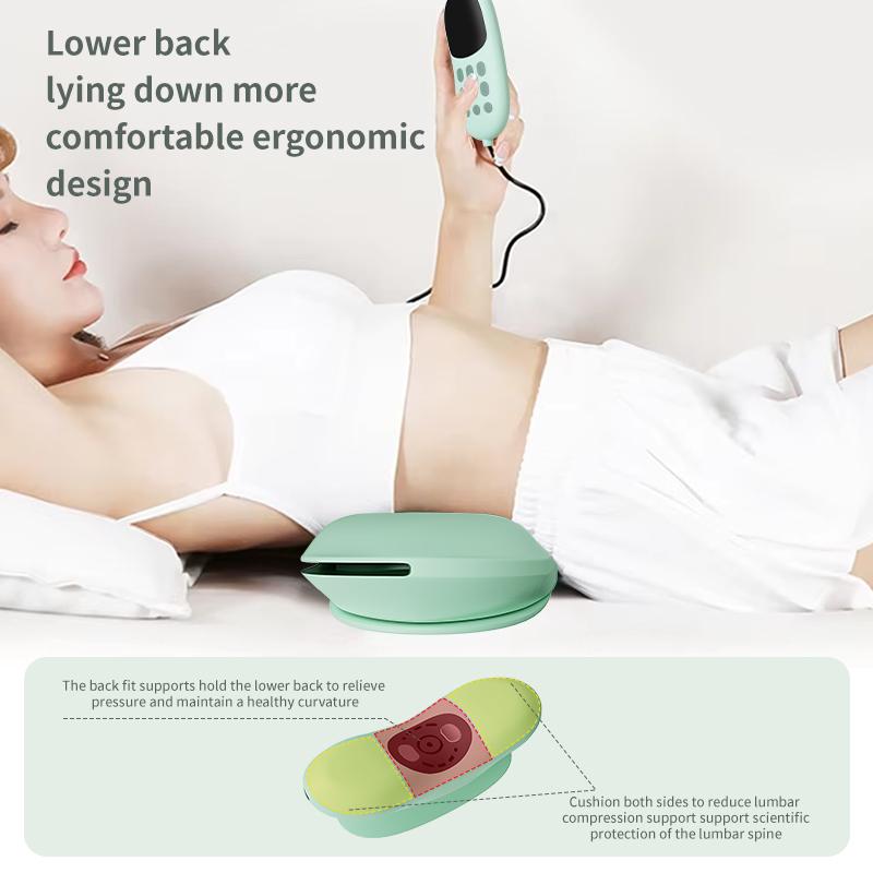 Electric Lumbar Traction Device Massager with Heat Function & Adjustable Intensity,Electric Inflatable Back Stretcher Device