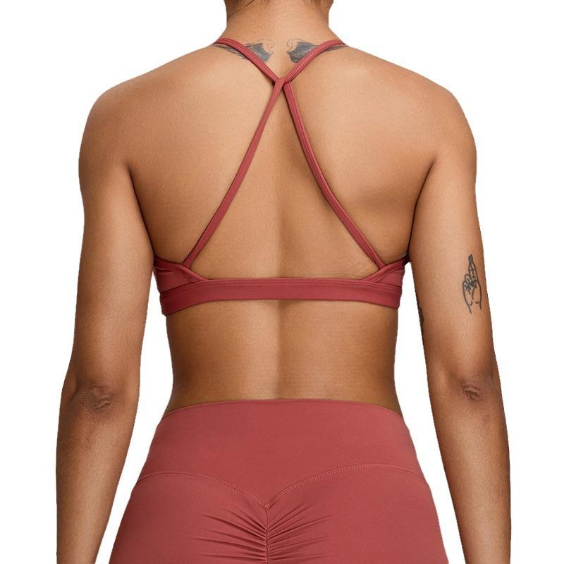 

Обнажённый и красивый открытый бюстгальтер для йоги, женский спортивный бюстгальтер с V-образным вырезом и эффектом пуш-ап, облегающая верхняя одежда, жилет для бега и фитнеса XL