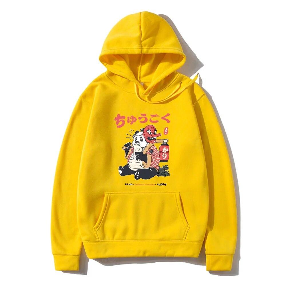 

Хип-хоп Harajuku толстовки унисекс японский кандзи мультфильм толстовка осень зима забавная с капюшоном уличный стиль повседневная толстовка одежда XL