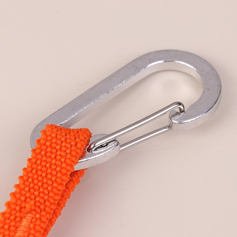 Elastic Kayak Paddle Leash Adjustable Pole Coiled Lanyard Cord Rowing Boat Accessories