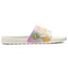 Converse Chuck Taylor All Star Floral Trend Sports Rubber Sole Slide Sandals Unisex Sandals White Purple A00573C