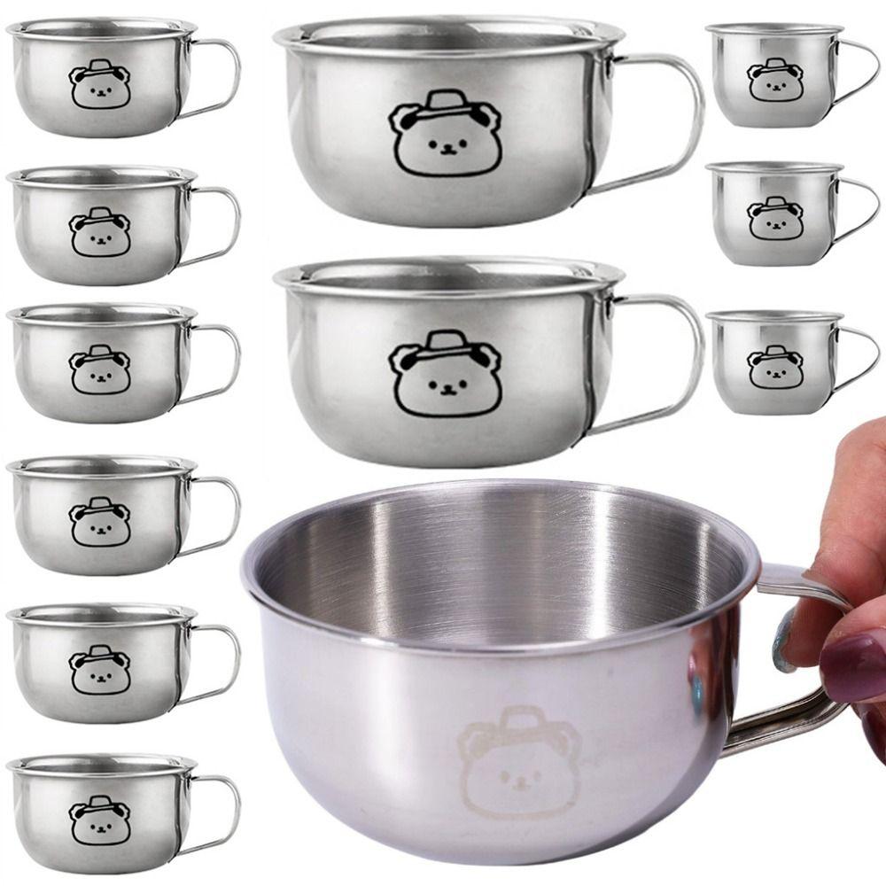 Bär Design Tee Milch Tasse 80/200/400ML Baby Milch Tasse Kinder Wasser Tasse für Tee Milch Kaffee Kaltgetränk