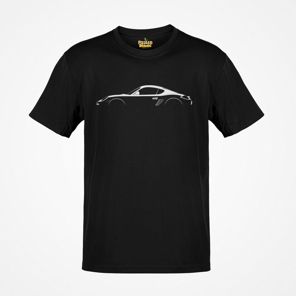 

Porsche Cayman 987 Silhouette Car T-shirt 3XL