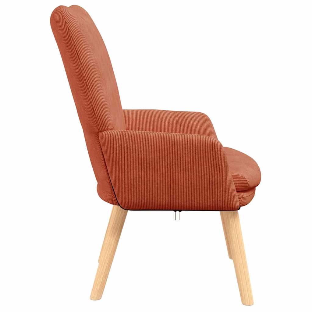 Armchair Red Orange 63 x 67 x 94 cm Fabric