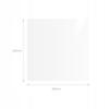 Niimbot Labels Stickers 60*60Mm Transparent 470Pcs For K3/W Printer