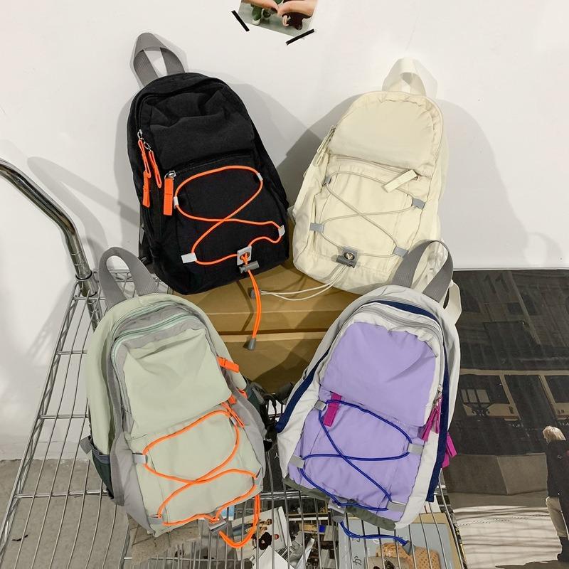 Dual Shoulder Bag, Stylish Small Backpack, Women's Casual Mini Outdoor Bag