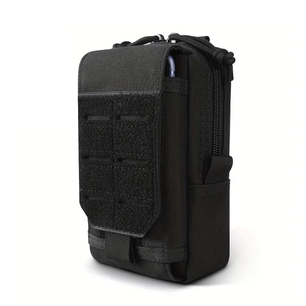 Waist Hanging Mobile Phone Waist Bag Oxford Clip-On Case Bag Outdoor Activities