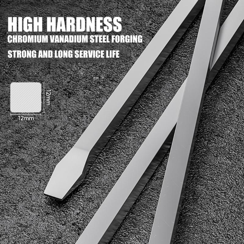 Extended Length Slotted Screwdriver For Vehicle Maintenance Flat Blade Screwdriver 22inch Pry Tool