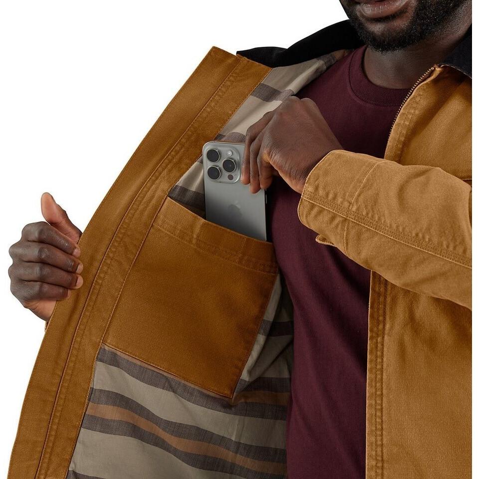 Демисезонная куртка Carhartt Rugged Flex Detroit Jacke braun/schwarz