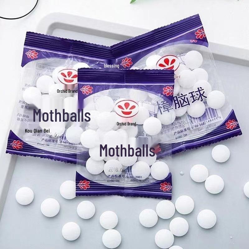 Natural Camphor Wood Anti-Mildew & Anti-Moth Balls for Wardrobe