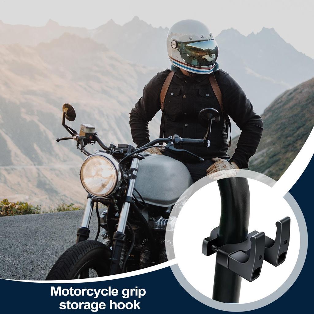 Přední háček na elektrickou koloběžku, Přední držák na elektrickou koloběžku, Silná nosnost, Úložný prostor pro motocyklová zavazadla