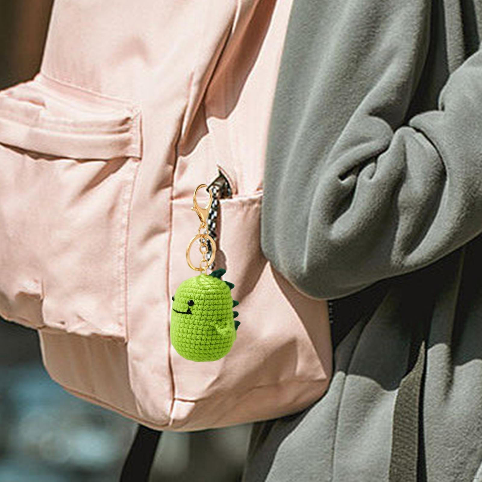 

Crochet Doll Dinosaur Make Your Own Needlework Knitting s Christmas Decoration Birthday Gift Green Dinosaur