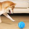 Electric Rolling Ball Dog Toy Smart Automatic Bouncing Ball with LED Light Interactive Touch Activation Moving Ball Toy for Small Medium Dogs