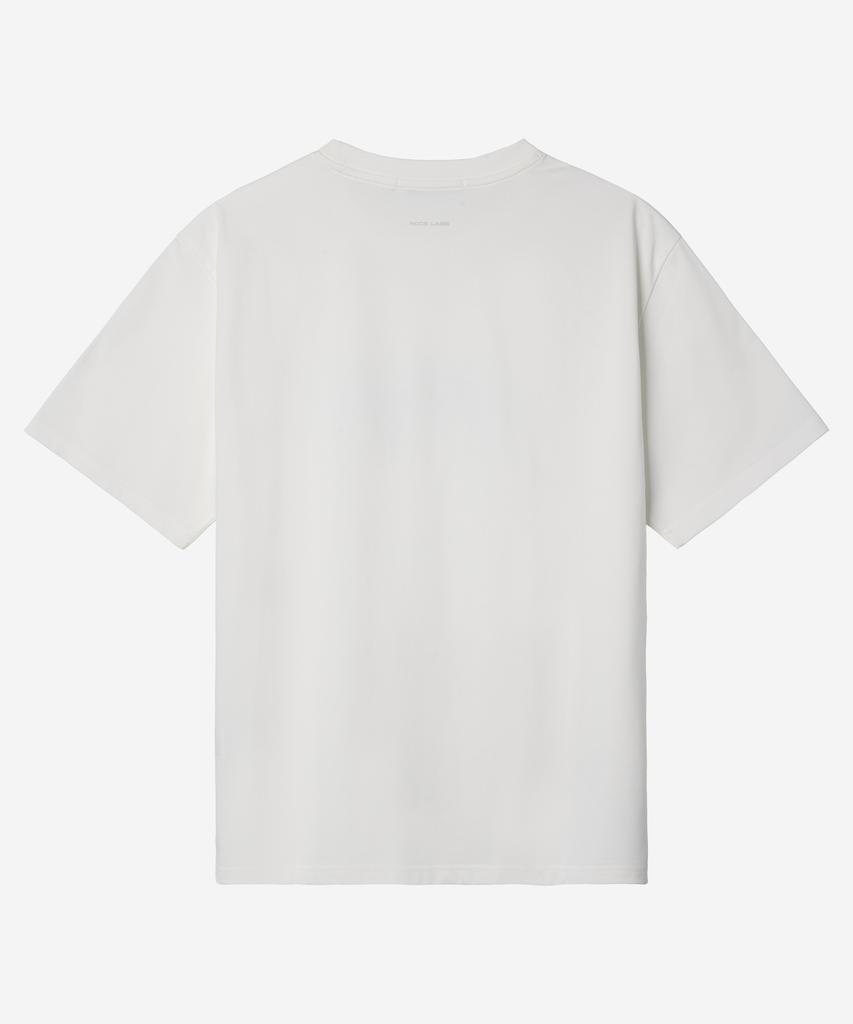 NODE LABS Dev:11 Flocking Graphic Short Sleeve T-Shirt_White