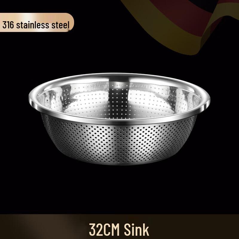 Lainuo 316 Stainless Steel Multi-Purpose Kitchen Bowl Set