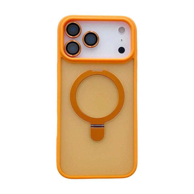 Magnetische halbtransparente Hülle mit Linsenschutzfolie für iPhone 17 Pro Max und iPhone 14