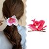 Eleganter Blummen-Haarclip Einzigartige Haarspangen Große Blume Acryl-Haarclip Schicke Haarnadel für Hochzeiten und Partys