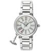 Vivienne Westwood Mother of Pearl Orb Watch with White Pearl Dial and Swiss Movement, VV006PSLSL, Women's