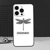 Outlander Sassenach Dragonfly Case For iPhone 16 15 14 13 12 11 Pro Max X XR XS 7 8 Plus 12 13 Mini Bumper Cover