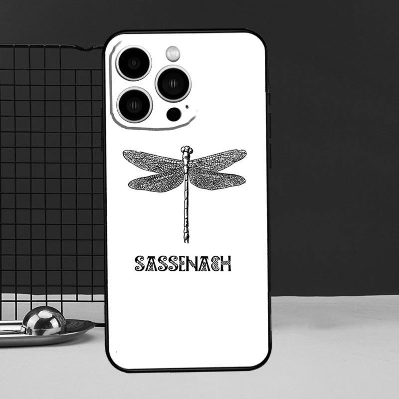 Outlander Sassenach Dragonfly Case For iPhone 16 15 14 13 12 11 Pro Max X XR XS 7 8 Plus 12 13 Mini Bumper Cover