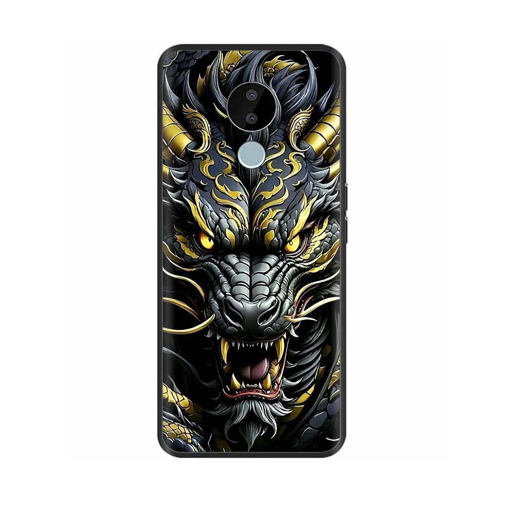 Shockproof Cover For Nokia C30 Case Animals Painted Phone Cover For Nokia C30 Case C 30 TA-1357 Soft Silicone Back Cover Shell