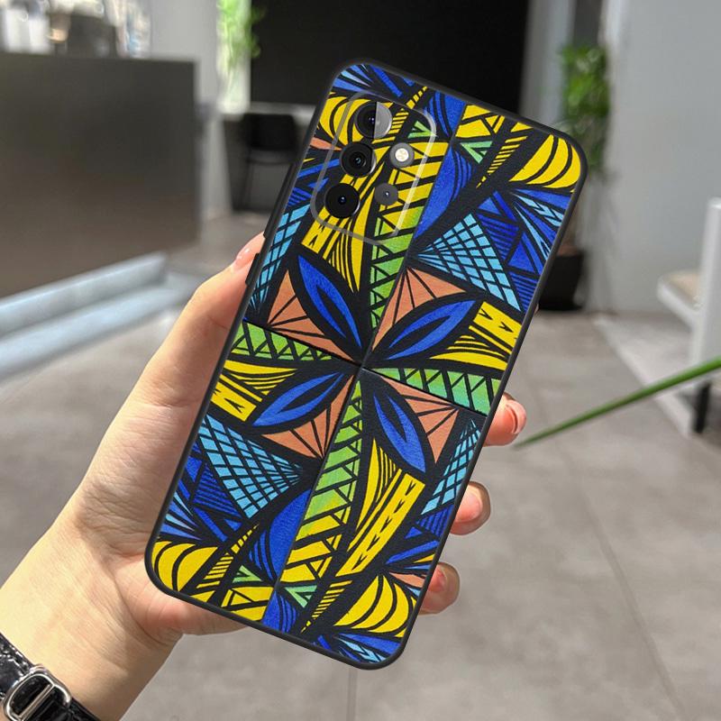 Traditional Hawaiian Island Tattoo Case For Samsung Galaxy A22 A32 A52 A15 A16 A05 A26 A36 A56 A53 A33 A13 A34 A54 A14 A35 A55