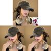 Denim Baseball Cap Men Women Vintage Distressed Wide Brim Sun Hat Casual Summer Accessory