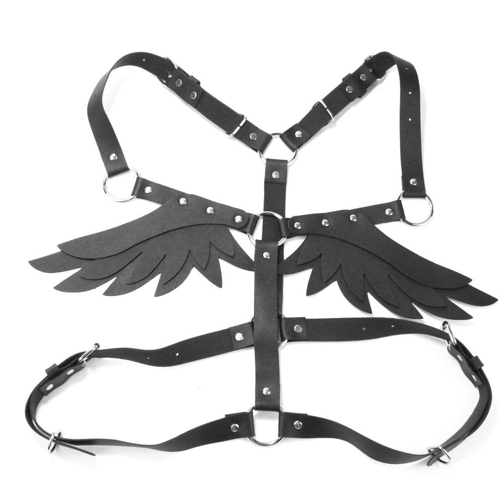 Sm Bondage Body Strap Shoulder Strap Waist Strap Women'S Cortical Angel Wings Strap Women'S Laura Strap