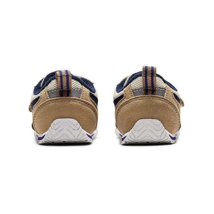 Asics Idaho Baby 4 Low Top Durable Running Shoes Baby Shoes Brown Black 1144A235-200