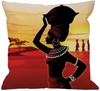 Throw Pillow Case Cotton Linen Square Cushion  Pillowcase  Home Decorative Sofa Armchair Bedroom Livingroom