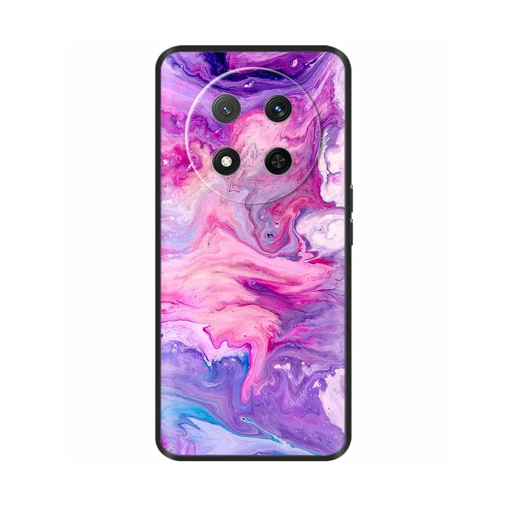 Soft Silicone Cover For Huawei Honor Magic7 Lite 5G Case Ginkgo Printed Phone Back Case On For Honor Magic7 Pro Magic 7 Fundas