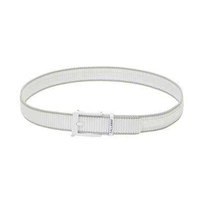 [Callaway] Men's Serrated Tape Belt (Adjustable Size)  Golf  C25192102 1030White FR
