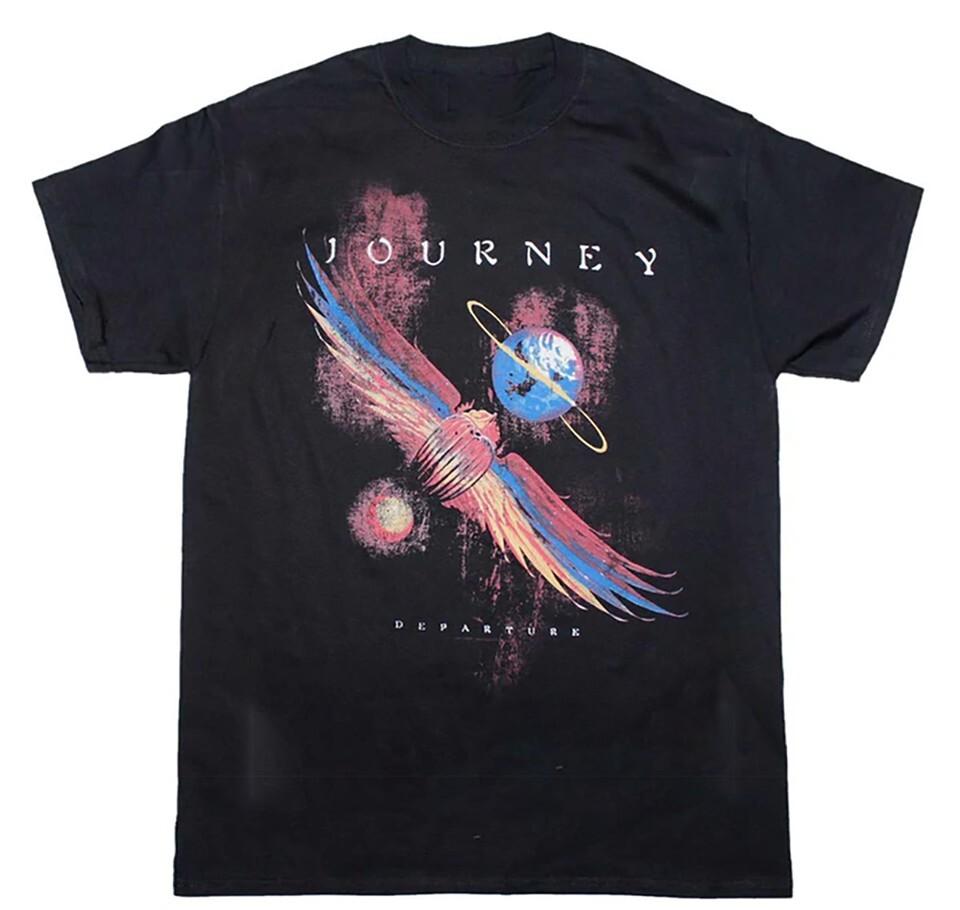 Journey Band Rocker Departure Album Unisex Cotton TShirt UU1019 Unisex T-Shirt XXXL