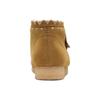 Clarks Wallabee Oak Eco-Friendly Rubber Sole Casual Shoes Men sneaker Dark-Yellow 261691537