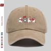 pc Cute Cartoon Cat And Heart Print Baseball Cap Ideal Decorative Hat for Home Leisure MultiColor Available Comfortable And