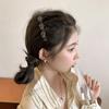 Korean Style Braided Hair Clip Plastic Bangs Clip Sweet Duckbill Clip  Streetwear