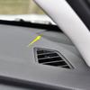 Car Front Both Side Horn Frame Cover for Mitsubishi Outlander   2024+ Trim Auto Accessories Sound Speaker Stickers