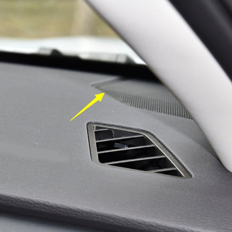Car Front Both Side Horn Frame Cover for Mitsubishi Outlander 2024+ Trim Auto Accessories Sound Speaker Stickers