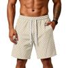 Men's Loose Fit Polka Dot Athletic Shorts with Pockets Elastic Waistband Drawstring for Training Gym Beach Casual Wear