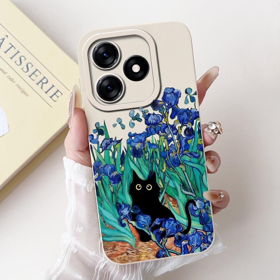 For Tecno Spark 10 10C Spark 10 Pro Elegant Printing Soft Silicon Case For Tecno Spark10 10 C 10Pro Lens Protective Phone Cases