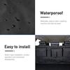 Car Trunk Storage Bag 10-Pocket Oxford Cloth Seat Back Organizer with Zipper Mesh Universal for Suv Sedan Hatchback Trunk Bag