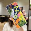 Original Jungle Animal Print Clear Case For Samsung Galaxy A54 A55 A53 5G Cases A52 A23 A13 A32 A33 A73 Soft Cover Sloth Leopard