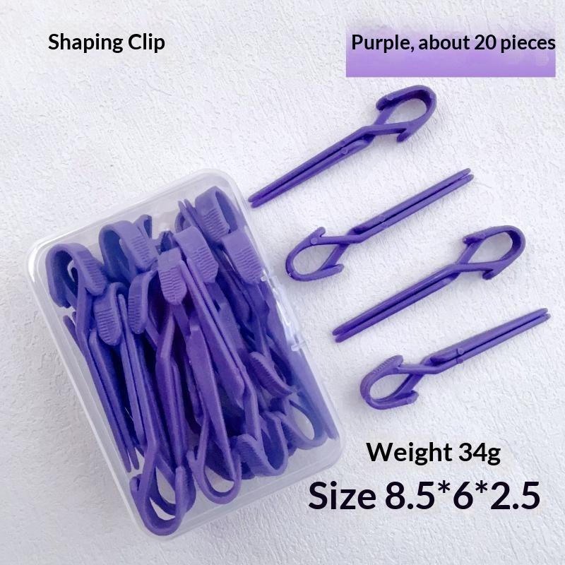 20/40Pcs Reusable Spill Proof Nail Polish Protector Clips Positioning Cross for Beginner DIY Manicure