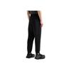 Emporio Armani Solid Color Mid-Rise Tapered Relaxed Pants Men Bottoms Black 3D1P75-1JHSZ-0999