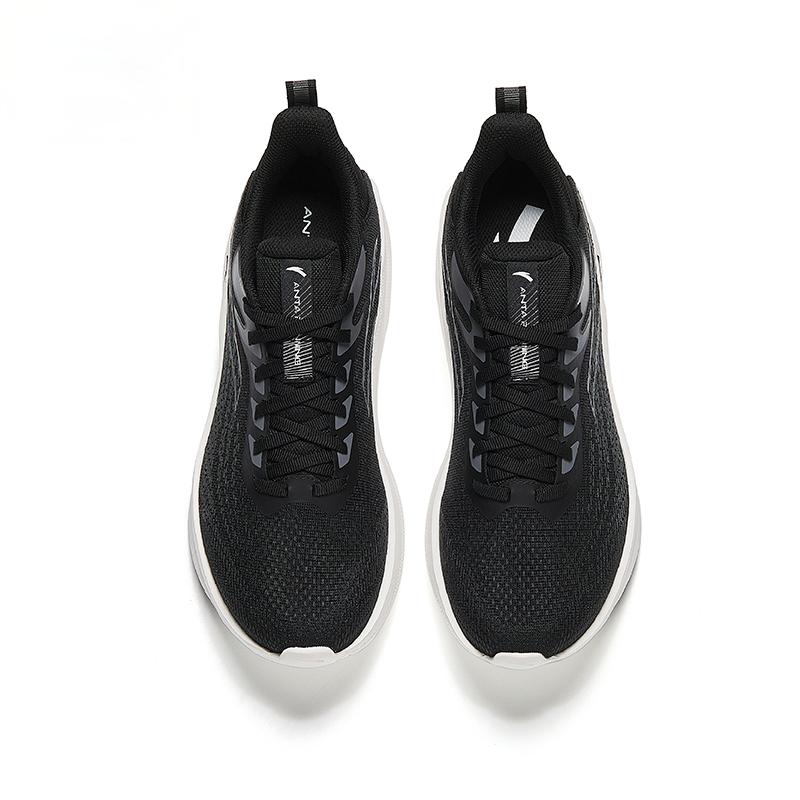 Anta Cloud Tracking Comfortable Versatile Breathable Lightweight Low-Top Casual Running Shoes Men Sneaker Basic-Black 112535585-1