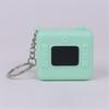 Imitation Camera Shape Keychain Decoration with Press Play Sound and Auto Glowing LED Nighttime Visibility Enhancer