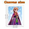 Disney Pearl Painting Frozen Anna 5D DIY Pearl Picture Crafts for Adults/Beginners Gift Ideas Home Decor