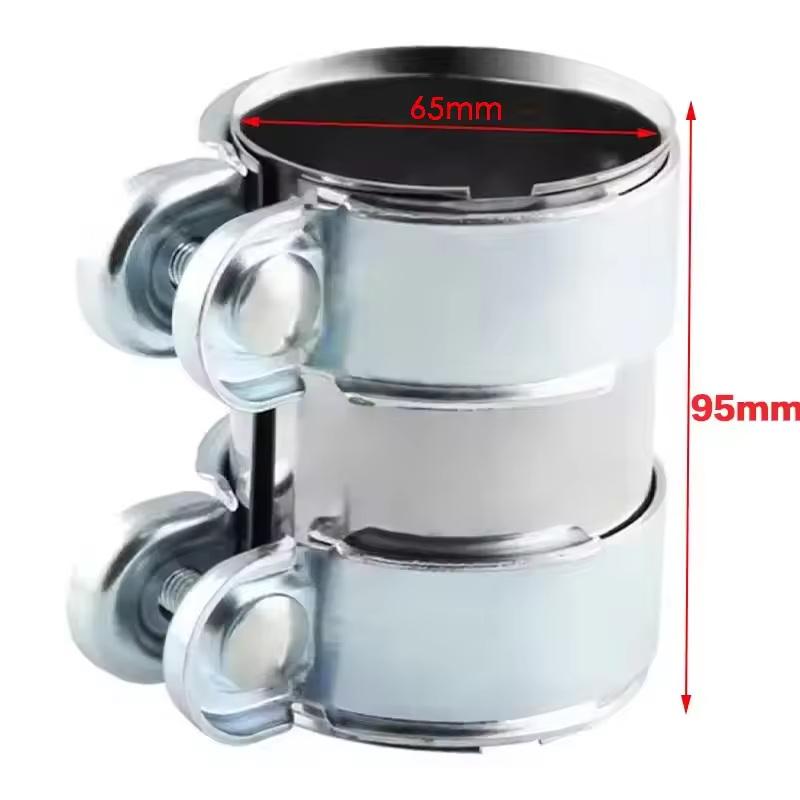 Eksossklemme 45 mm 50 mm 55 mm 60 mm 65 mm Eksosrør Rørkobling Skjøtestykke Muffeklemme Justerbar Spiss