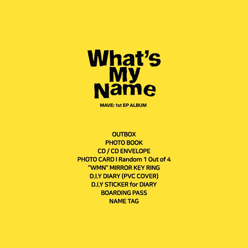 MAVE 1st EP 'What's My Name'