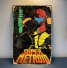 Super Samus Video Game Metal Poster Tin Sign 2030cmaluminum Sign